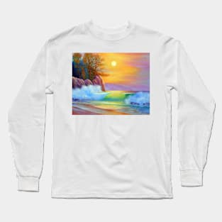 LA MER  A View of the Ocean Long Sleeve T-Shirt